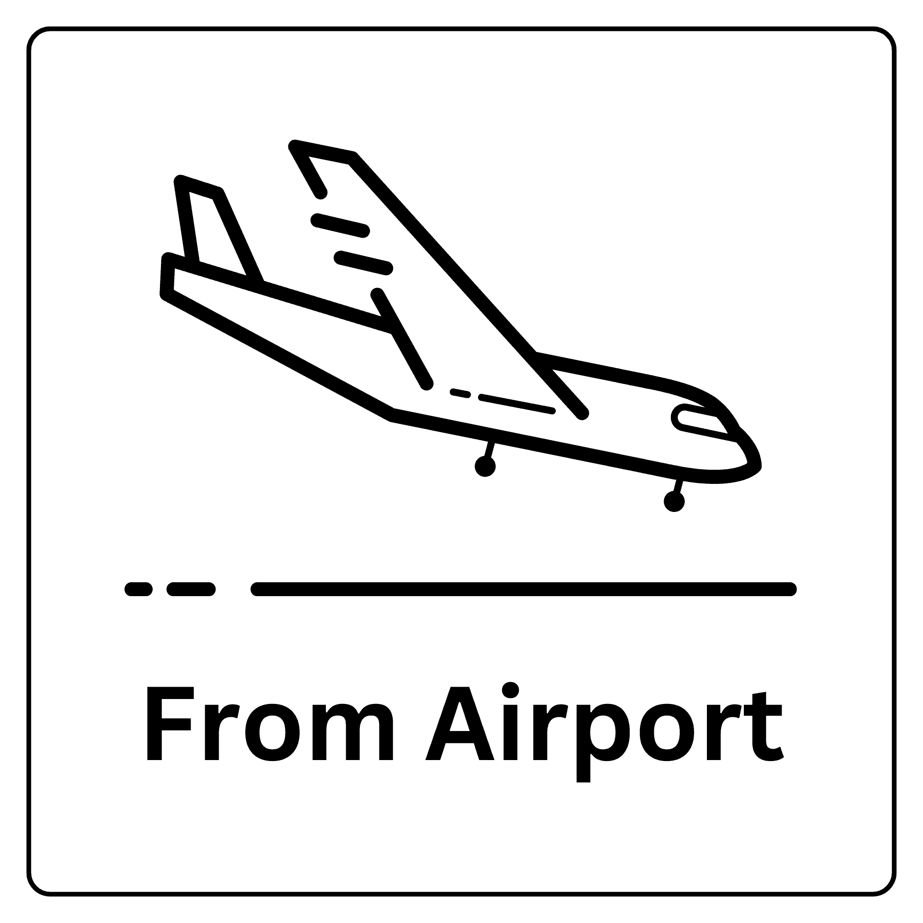 From Airport